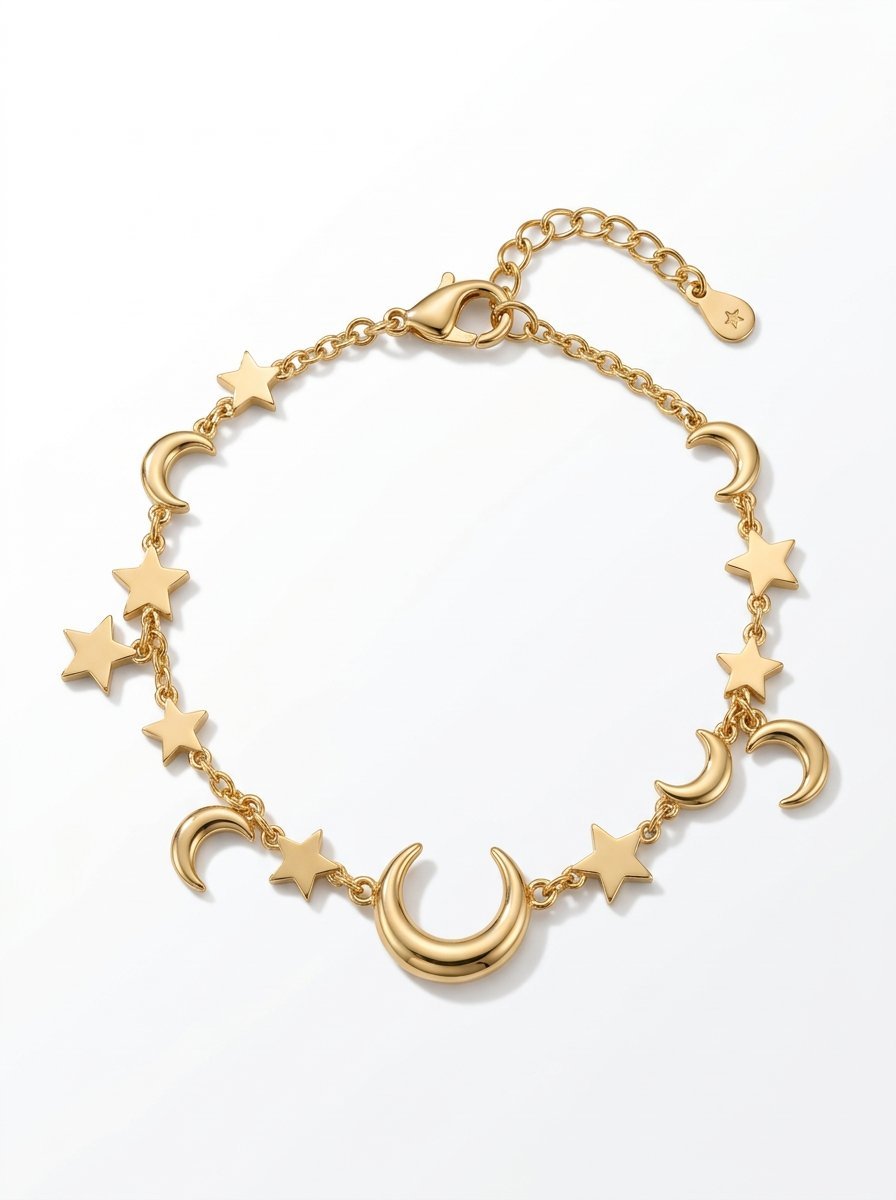 Midnight Charm Bracelet