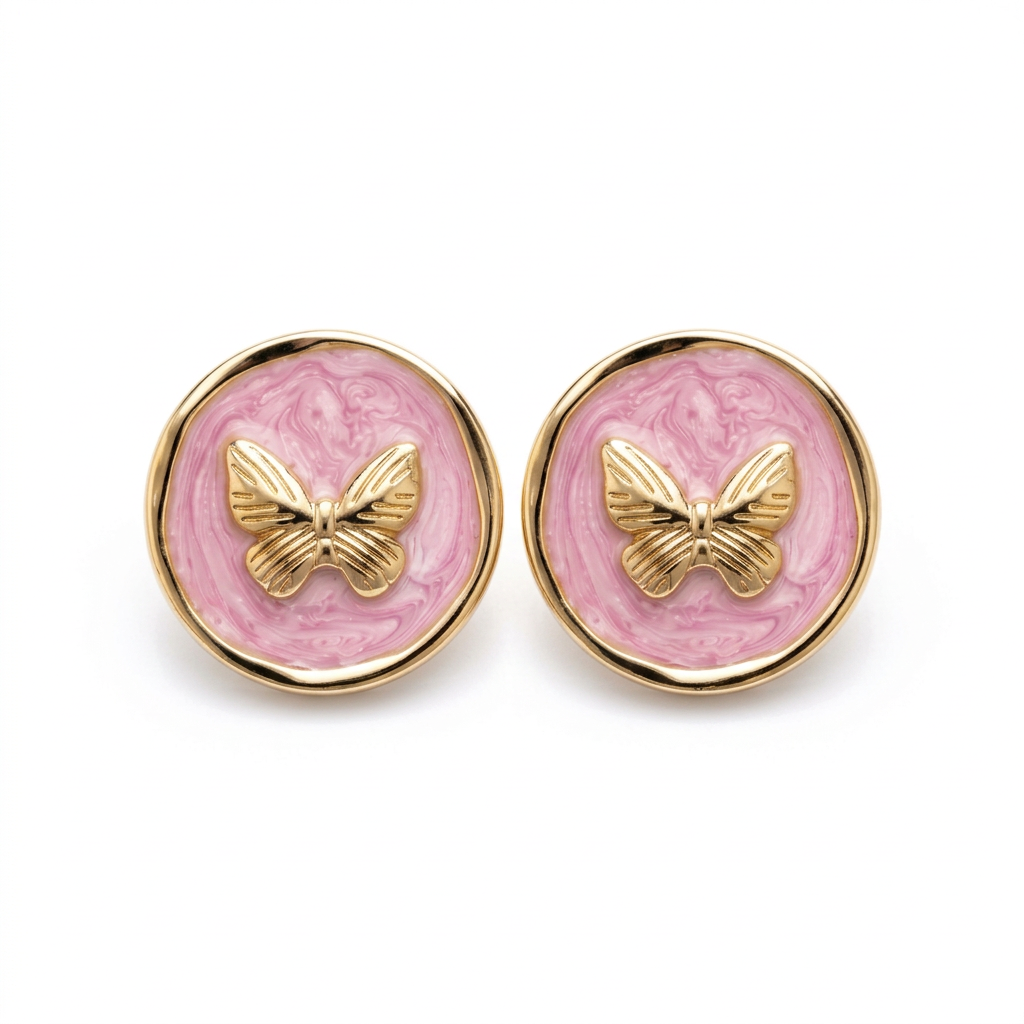 Pink Blush Earings