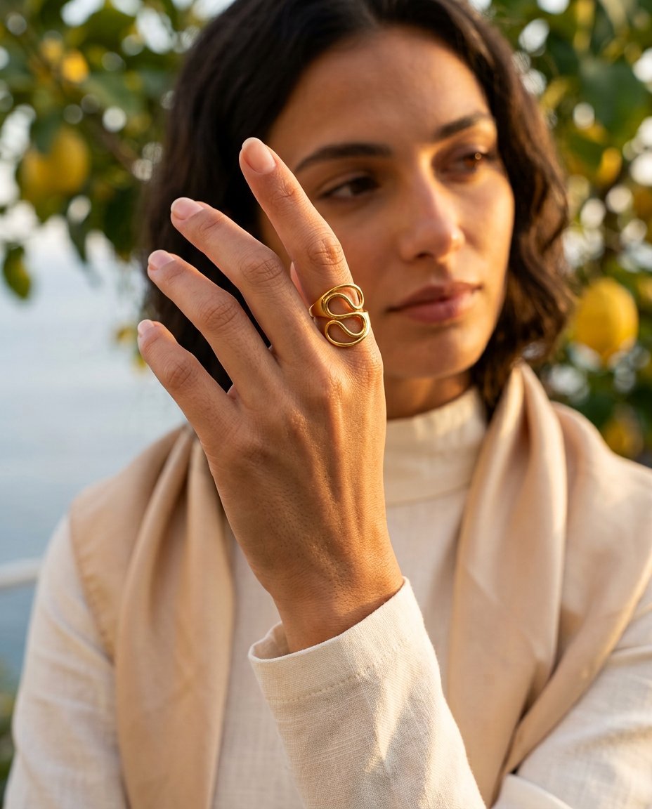 Twin Twist Ring - Image 4