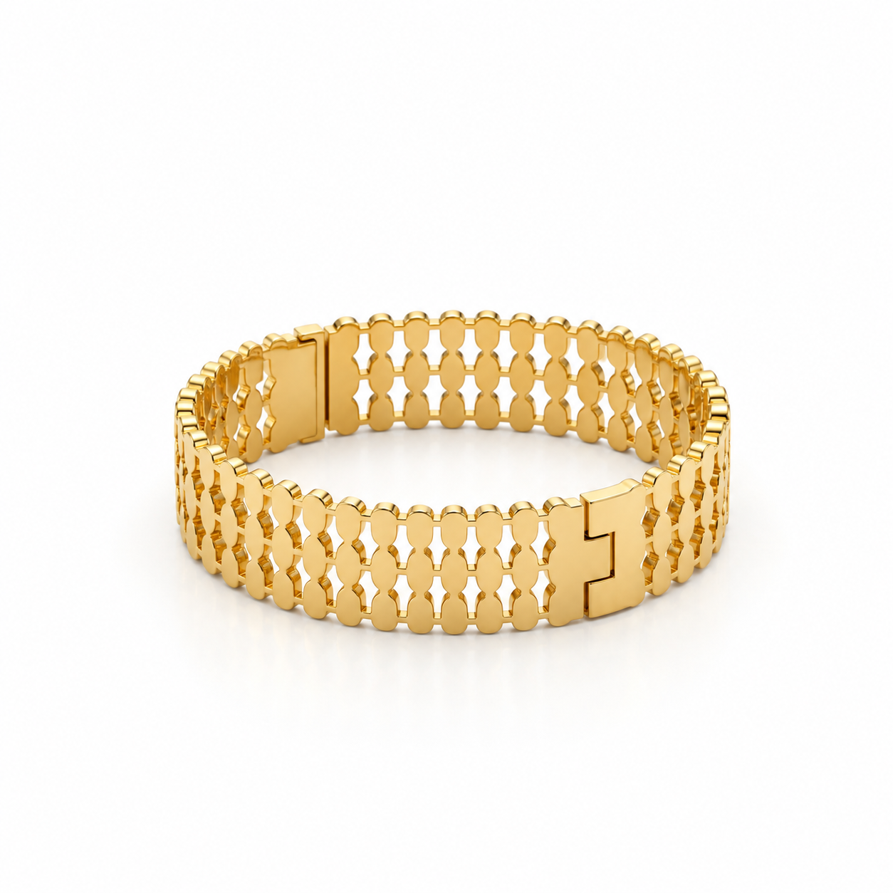 Lattice Cuff Bracelet
