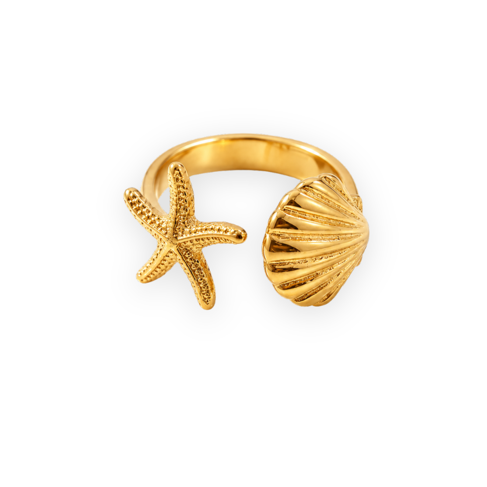 Oyster Star Ring