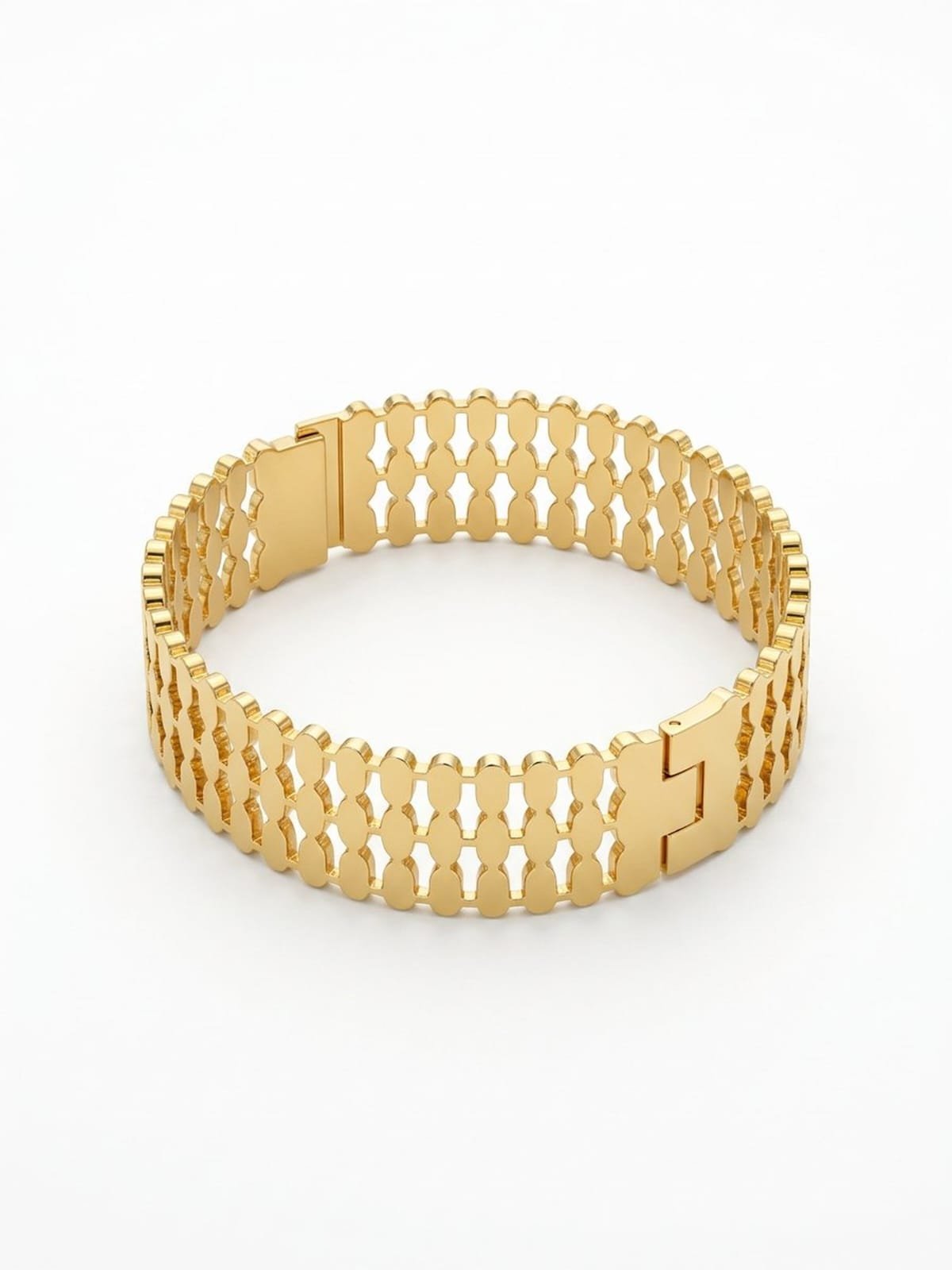 Lattice Cuff Bracelet