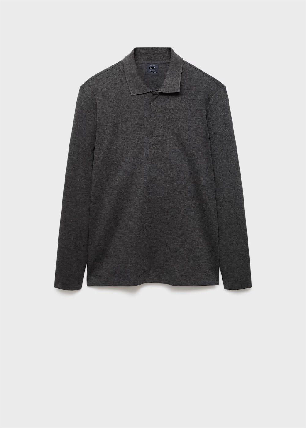 Regular-fit knitted polo sweater - Image 5