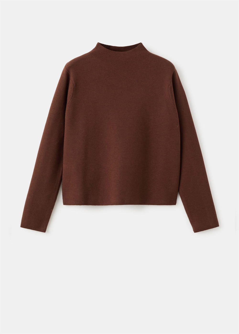 Knitted sweater with perkins neck - Image 5