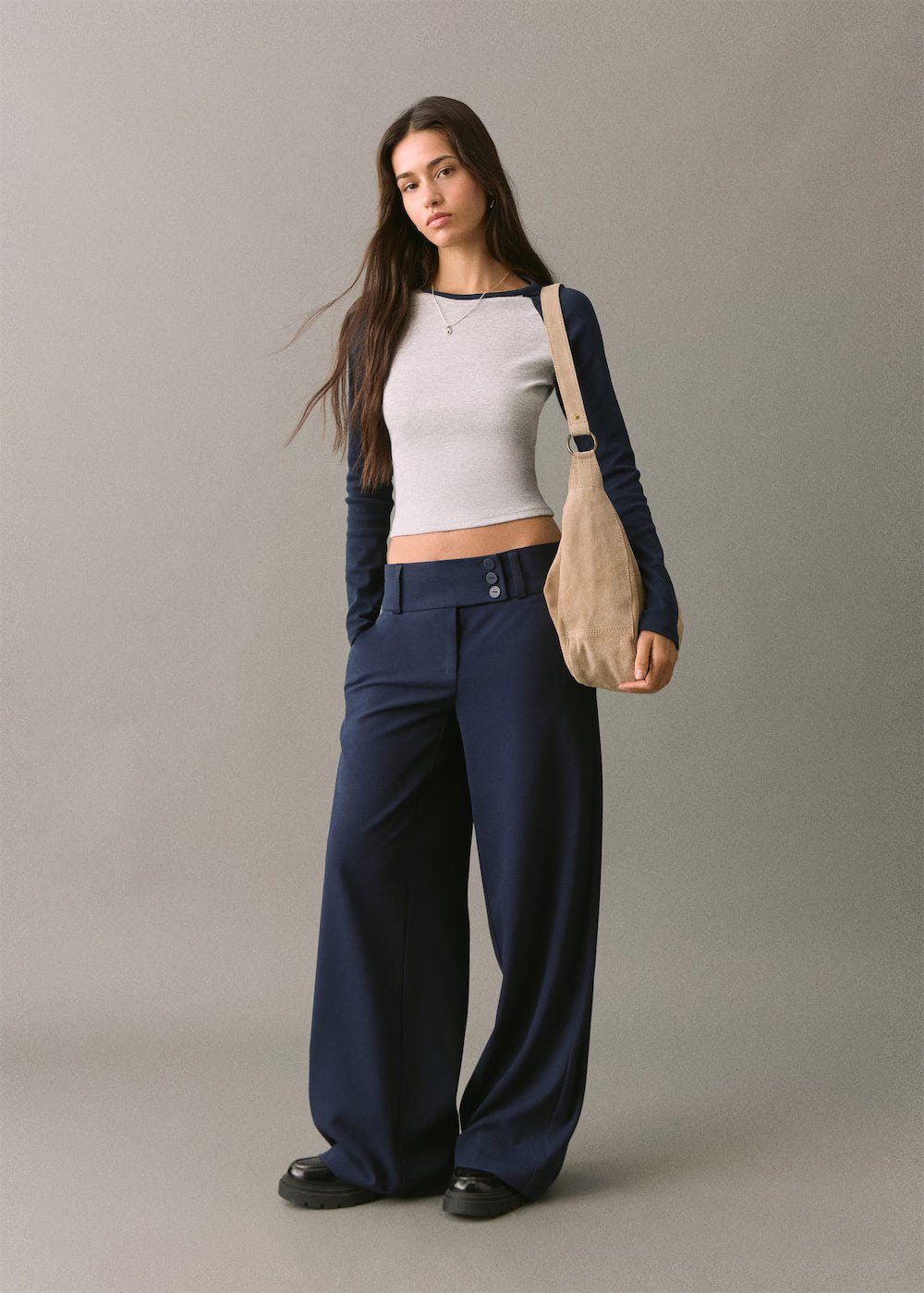 Straight trousers