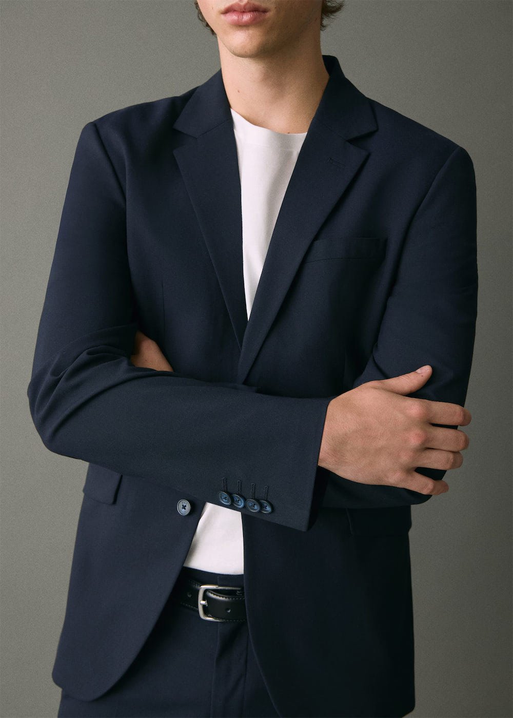 Straight-fit suit jacket - Image 4