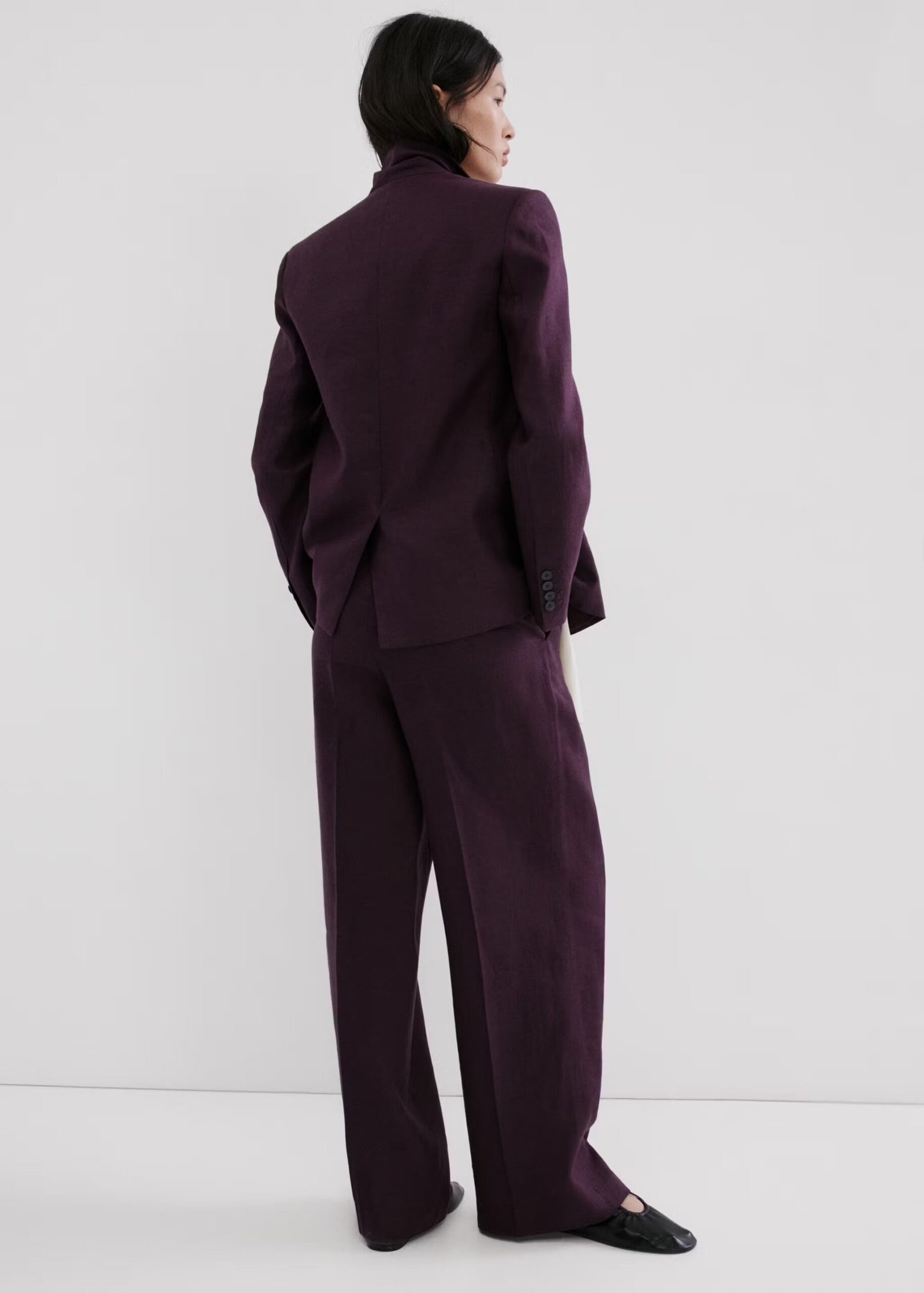Linen suit jacket - Image 3