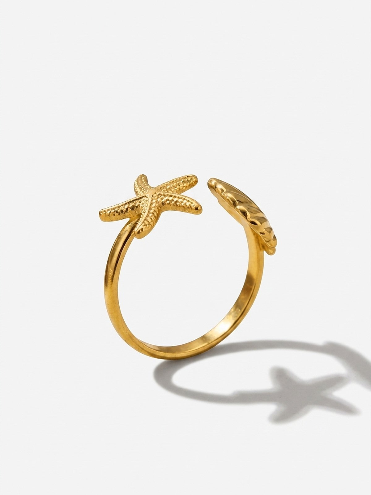 Oyster Star Ring